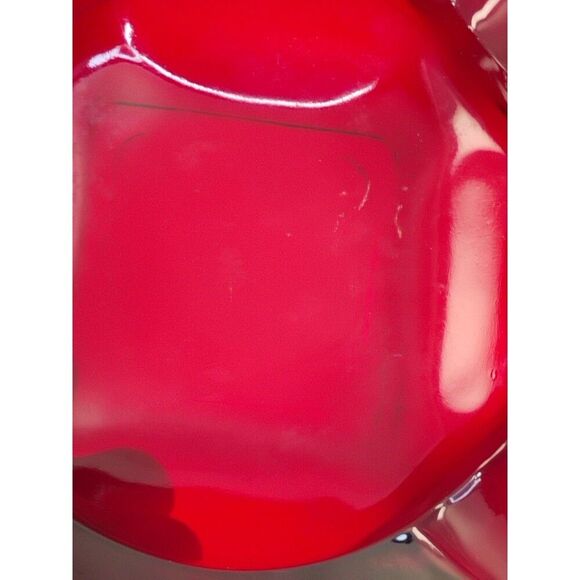 Vintage Ashtray Anchor Hocking Deep Ruby Red 4 1/2" 4-Slot Glass MCM Ash Tray - Picture 10 of 14